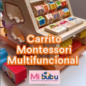 Carrito Montessori Multifuncional 3 en 1 🚗✨