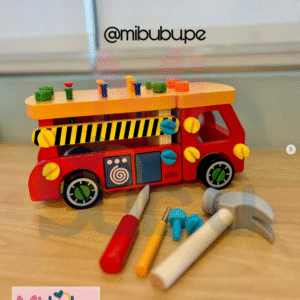 Carro de Bomberos Armable🛠️👦👧✨🚒